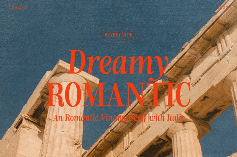 Dreamy Romantic Czcionka