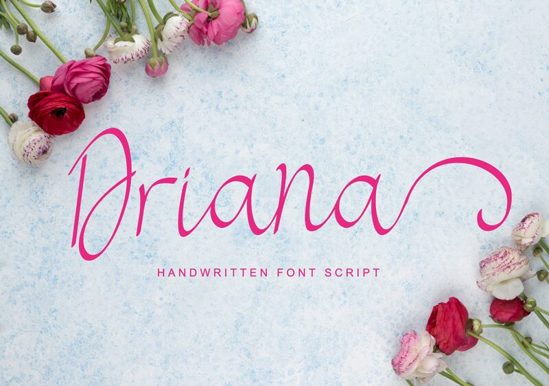 Driana Schriftart