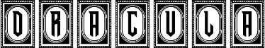 Dracula Capitals Regular