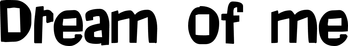 Dream of me font | Fonts2u.com