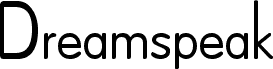 Anteprima del carattere Dreamspeak