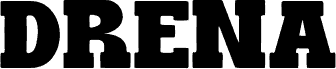 DRENA шрифт