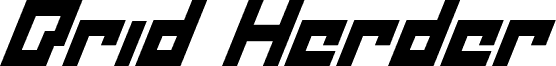 Drid Herder Solid Italic