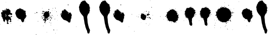 Drips Splatters Regular