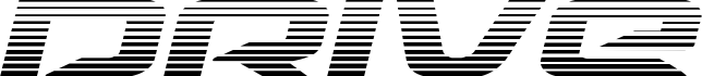Drive Scanlines Italic