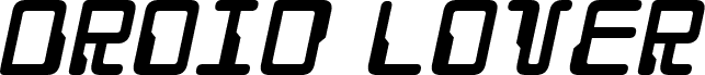 Droid Lover Italic