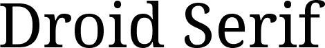 Droid Serif