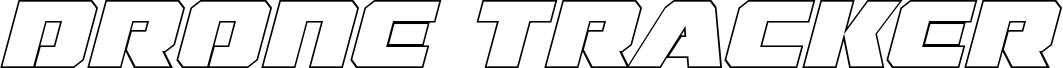 معاينة خط Drone Tracker ThinOutline Ital