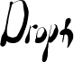 Droph-italic
