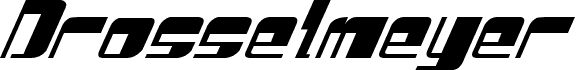 Drosselmeyer Italic