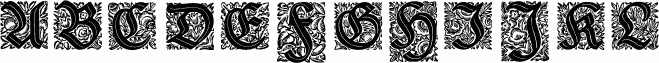 Druckschrift-Initialen