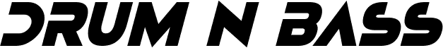 Drum N Bass Italic
