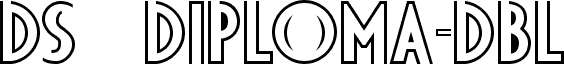 DS Diploma-DBL Bold