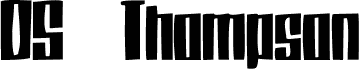 DS Thompson