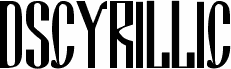 DSCyrillic