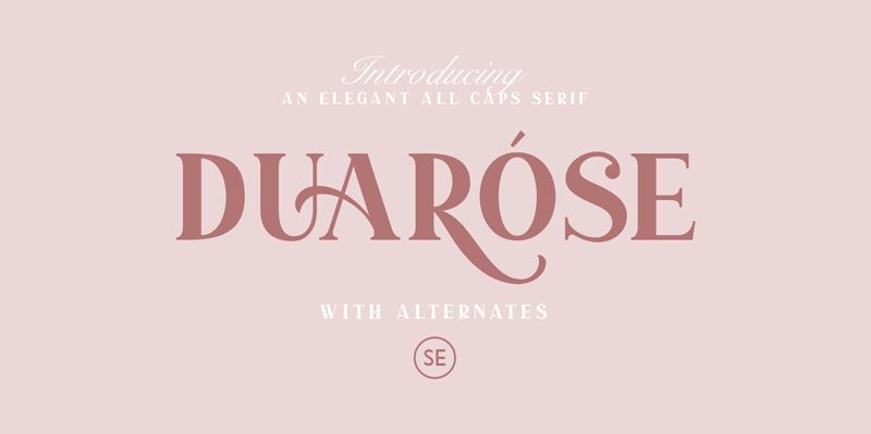 Duarose Serif Schriftart