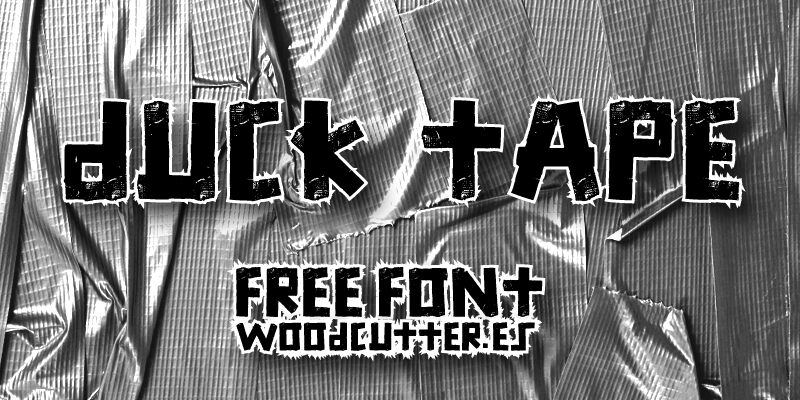 Duck Tape Schriftart