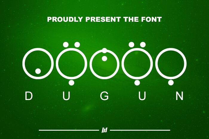 Dugun Schriftart