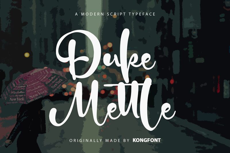 Duke Mettle Carattere