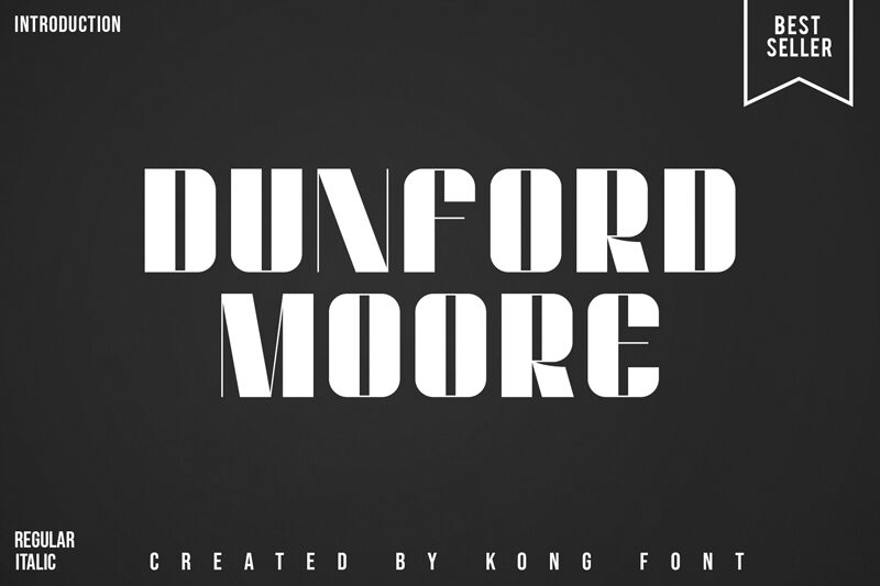 Dunford moore Carattere