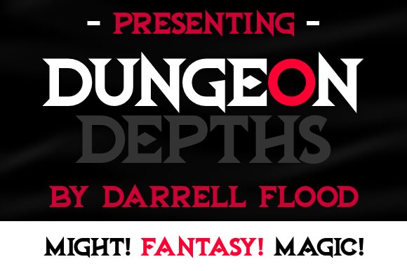 Dungeon Depths Czcionka