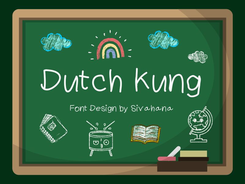 Dutch Kung 字体