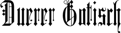 DuererGotisch