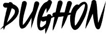 DUGHON - DEMO Regular font