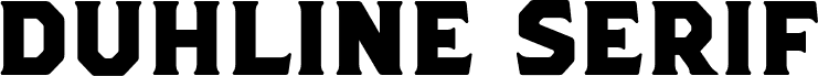 DuhlineSerif-Demo