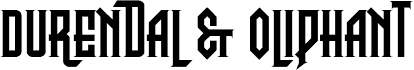 Durendal & Oliphant Regular