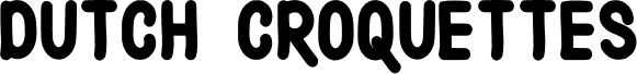 Dutch Croquettes