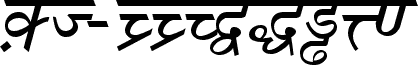 DV-TTSurekh Italic
