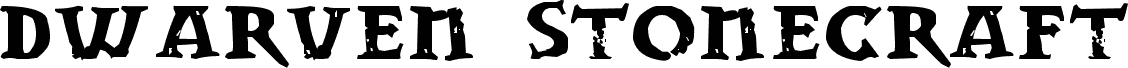 Dwarven Stonecraft