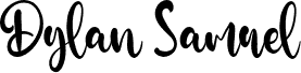 Dylan Samuel font