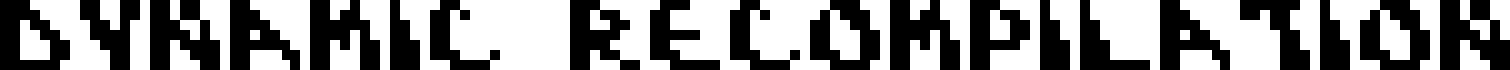 Dynamic Recompilation