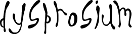 Dysprosium
