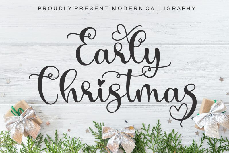 Early Christmas Carattere