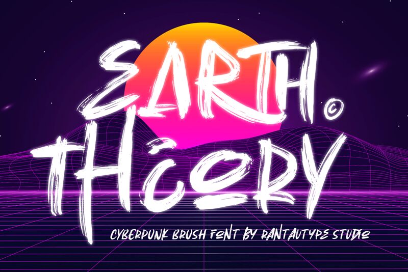 Earth Theory Шрифт