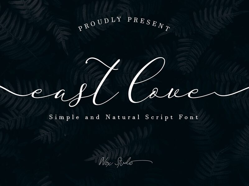East Love Czcionka