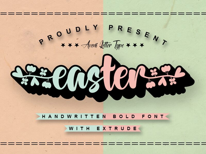 Easter Czcionka
