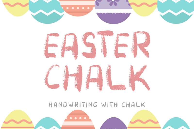 EASTER CHALK Czcionka