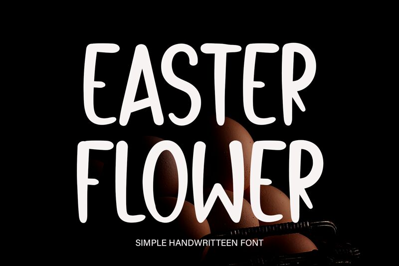 Easter Flower Czcionka