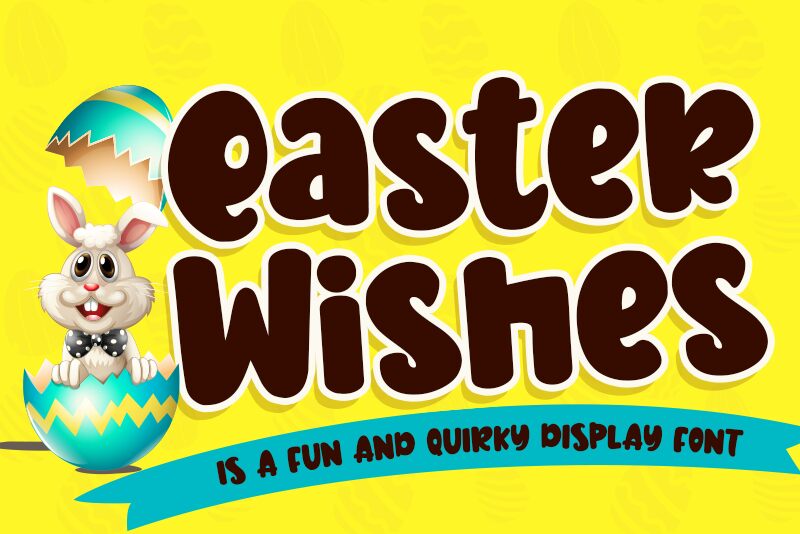 Easter Wishes Czcionka