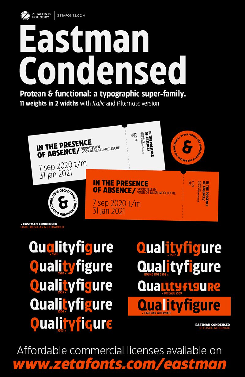 Eastman Condensed Carattere
