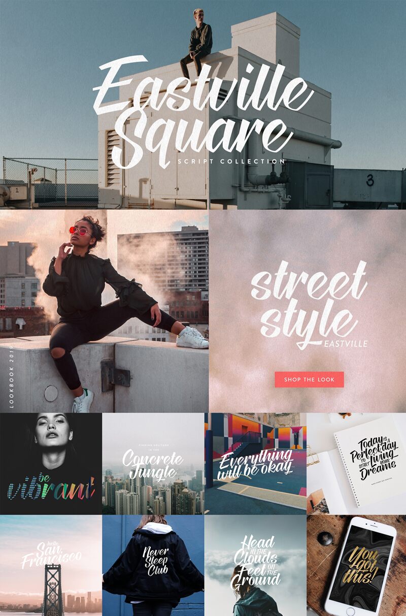 Eastville Square Шрифт