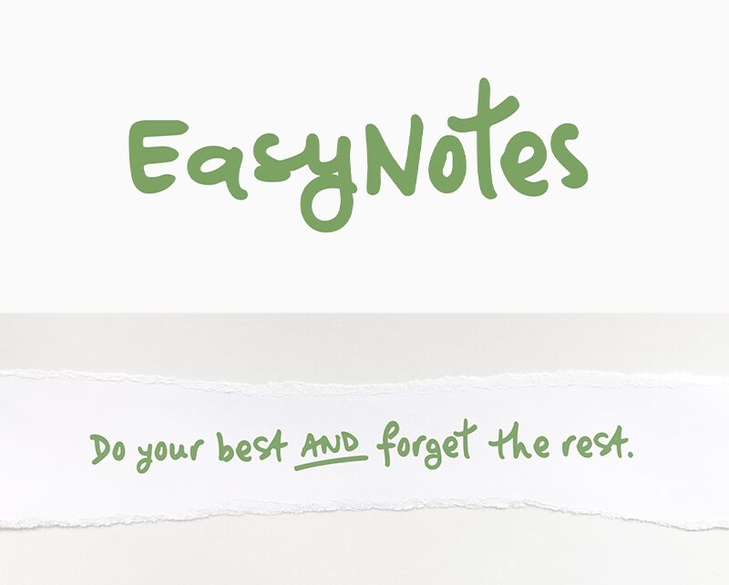 EasyNotes Font
