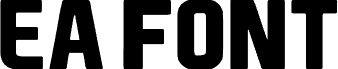 EA Font v1.5 by Ghettoshark