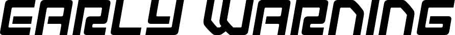 Early Warning Semi-Italic