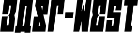 EAST-west Semi-Italic