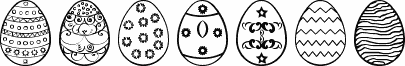 Easter eggs ST